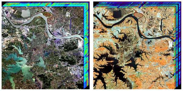 ⾼分系列卫星-高光谱图像