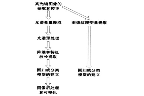 高光谱图像数据分析技术路线图