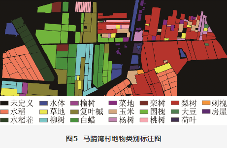 雄安新区马蹄湾村航空高光谱遥感影像分类数据集5