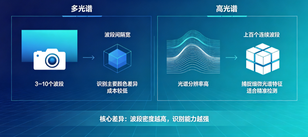 高光谱和多光谱